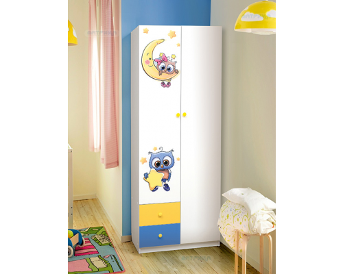 Шкаф 2-х дверный ''Совята''